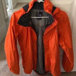 Orange North face Spring jacket size Small